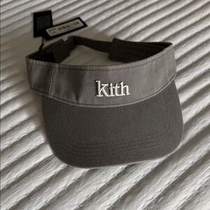 Kith Charcoal Visor Hat